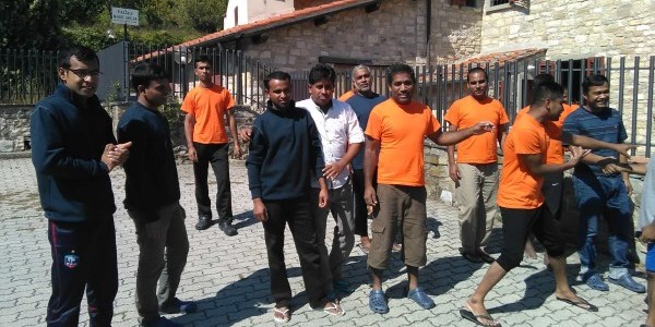 Consiglieri Regionali visitano i profughi. Iniziativa #lacosagiusta