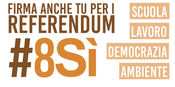 Referendum: 4 temi 8 Sì. Raccolte firme in Mugello