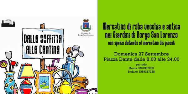 Dalla soffitta alla cantina. Domenica a Borgo