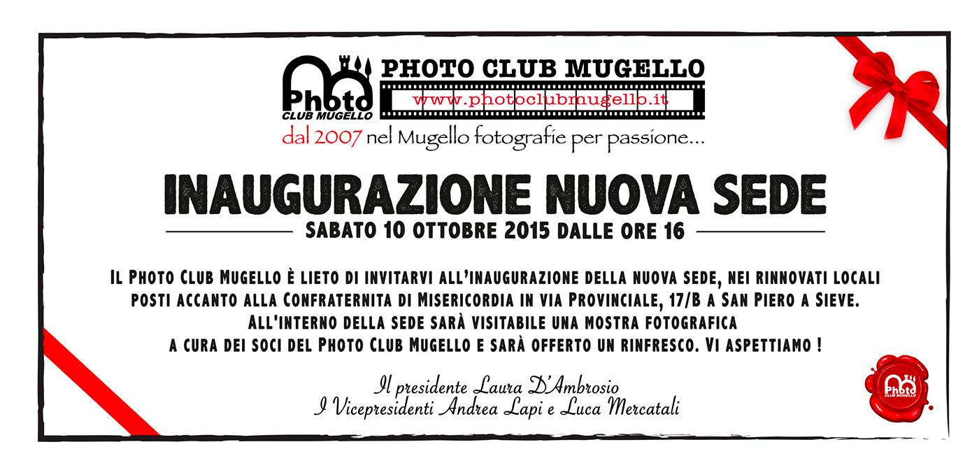 Photo Club Mugello. Inaugurazione per la nuova sede
