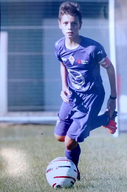 Alessandro classe 2002. Da Scarperia alla Fiorentina