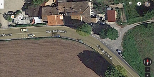 Scontro tra camion e furgone a Cafaggiolo