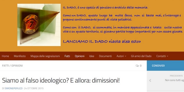 Biomasse. Il blog grida al 'Falso', e chiede le dimissioni