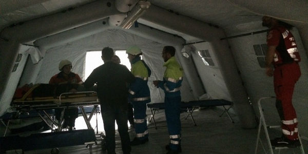 Terremoto. Bilancio positivo per l'esercitazione. Foto e cronaca