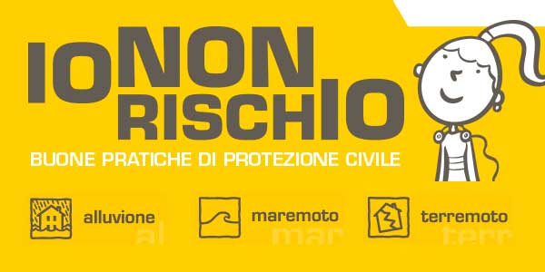 CRS in piazza con  Io non rischio . Le buone pratiche di Protezione Civile