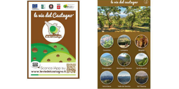 La via (e l’app) che porta nelle terre del castagno