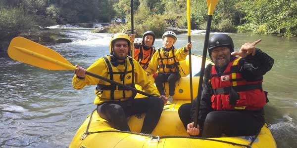 Rafting Soft sulla Sieve. Cronaca di una discesa