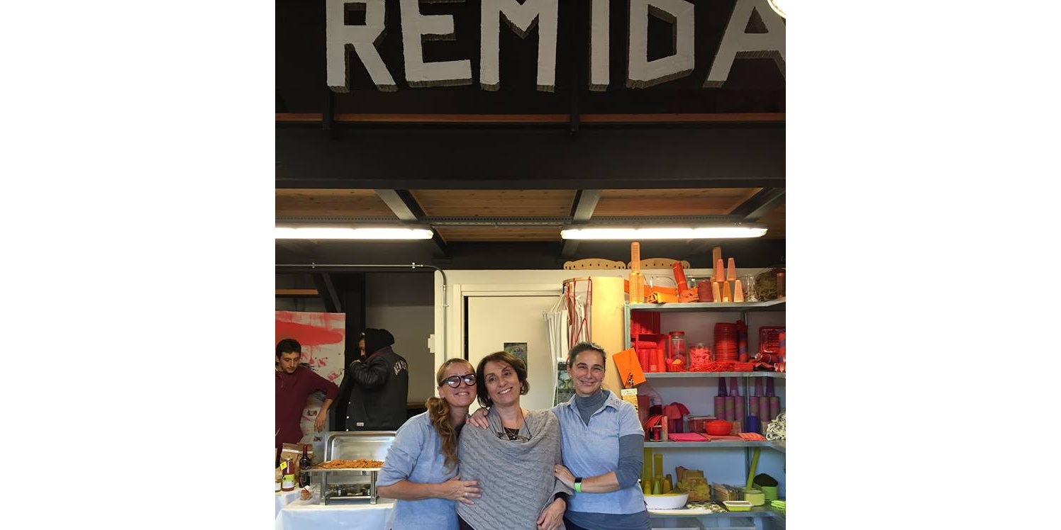 Becchi ringrazia il ReMida. Con una foto (e non solo)