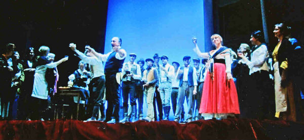 Grande successo della cavalleria rusticana al Giotto