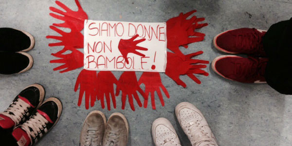 Flash Mob a Borgo contro la violenza sulle donne