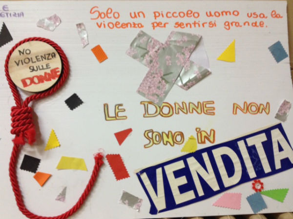 Flash Mob a Borgo contro la violenza sulle donne