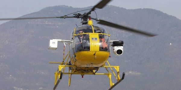 Quegli 'strani' voli in elicottero. E, come avevamo detto, ecco cos'era