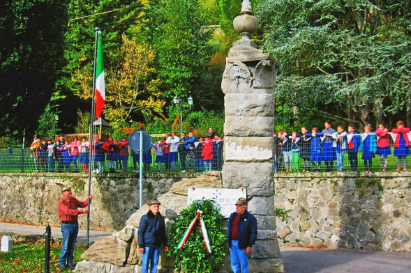 Le cerimonie a Ronta per il IV Novembre