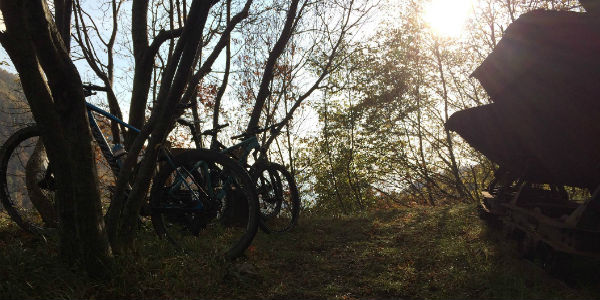 In Bike alla Stazione abbandonata di Fornello