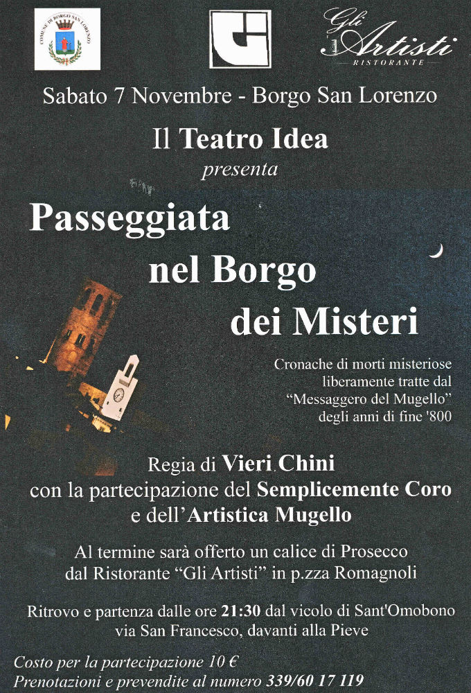 Passeggiata nel Borgo dei Misteri