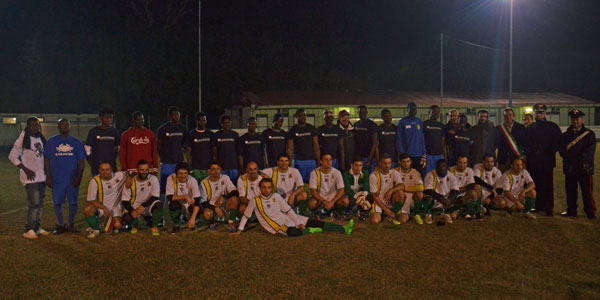 Sant'Agata contro Africa, foto e risultato della partita