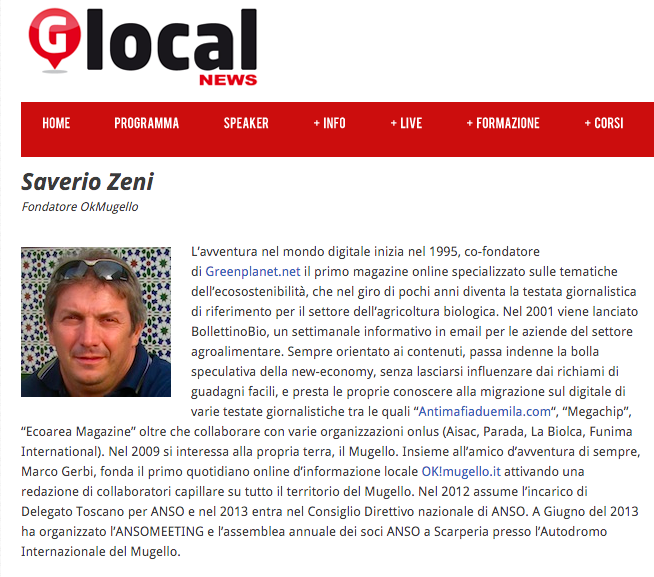 OK!Mugello alla 4° edizione di Glocalnews