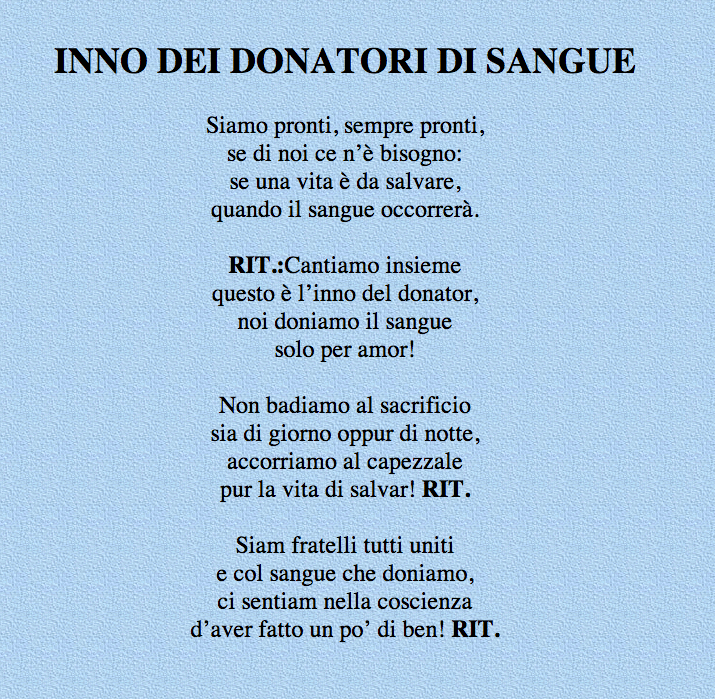 Assemblea del gruppo Fratres di Scarperia