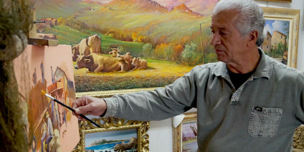 Auguri dalla casa di Giotto a Vespignano