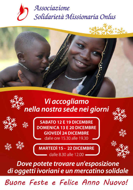 Mercatino di natale a sostegno di Assomis