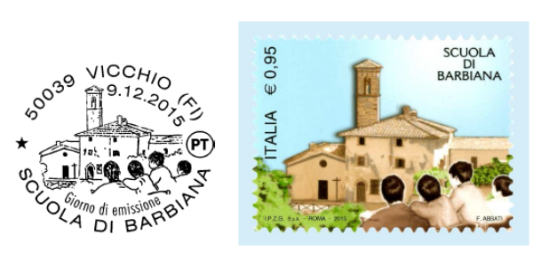 Il Francobollo per Don Milani. Cronaca della mattinata a Vicchio