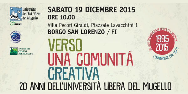 L’Auser. Vent’anni di cultura e della formazione.