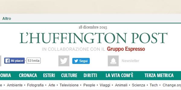 Dicomano sull'Huffington Post. Per il nido serale