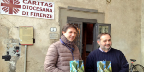 L'olio del Parco di Pratolino per la Mensa Caritas di San Francesco