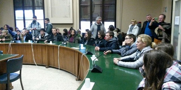 Erasmus. Studenti europei a Borgo, dal sindaco