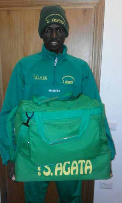 Il Sant'Agata tessera il primo rifugiato della Uisp Firenze