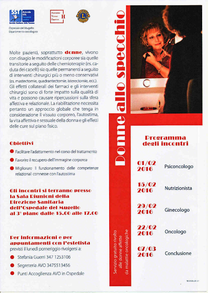 Donne allo specchio programma e incontri