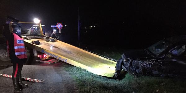 Incidente al bivio di Senni. Quattro feriti