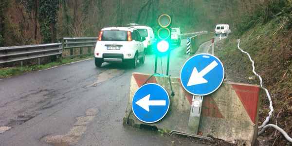 Polcanto, il semaforo c'è ancora. Sopralluogo di OK!Mugello