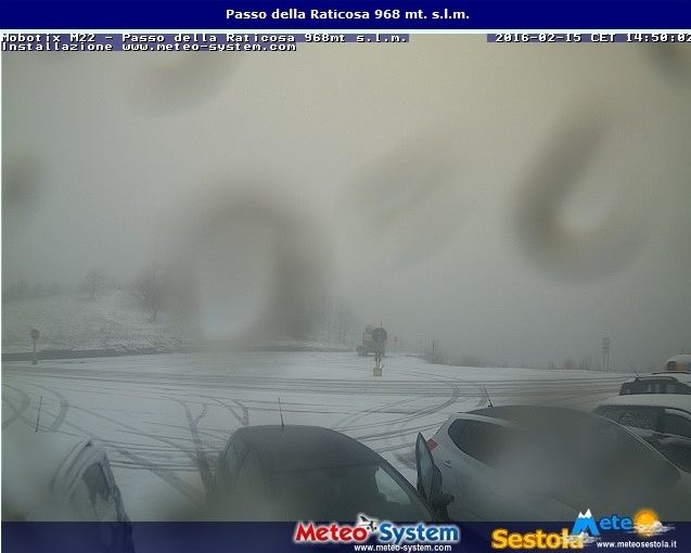 Alto Mugello. Foto della nevicata