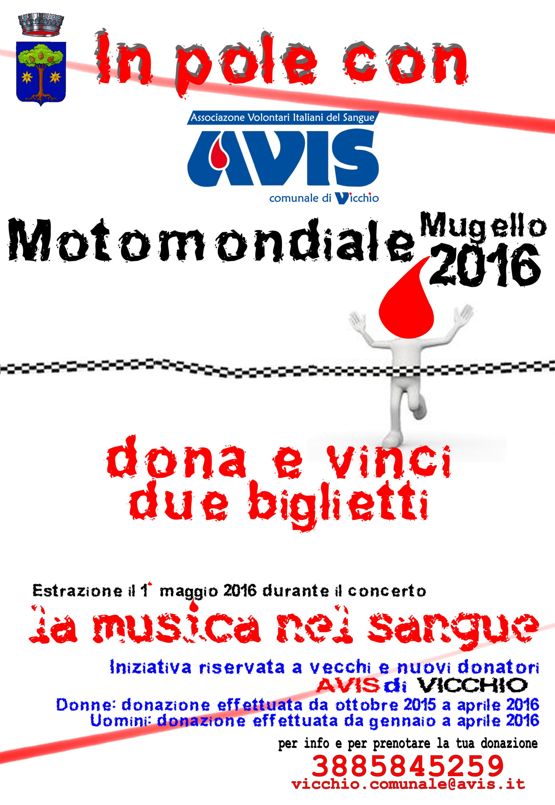 Dona sangue e vinci il Motomondiale!