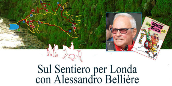 Sul sentiero con Alessando Bellière. Partecipa anche tu