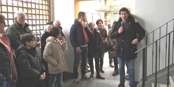 Nuova veranda alla scuola delle dalle suore Stimmatine. Grazie ai volontari