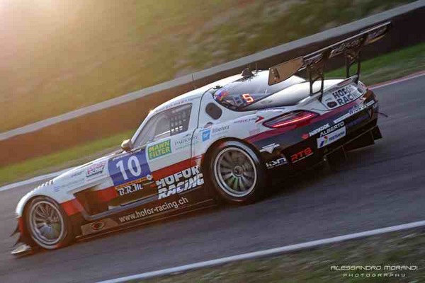 12h Mugello o #10 Mercedes SLS AMG secondo classificato morandi