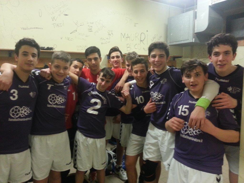 FH Under 16M. nello spogliatoio dopo la vittoria - 12 Marzo 2016 109