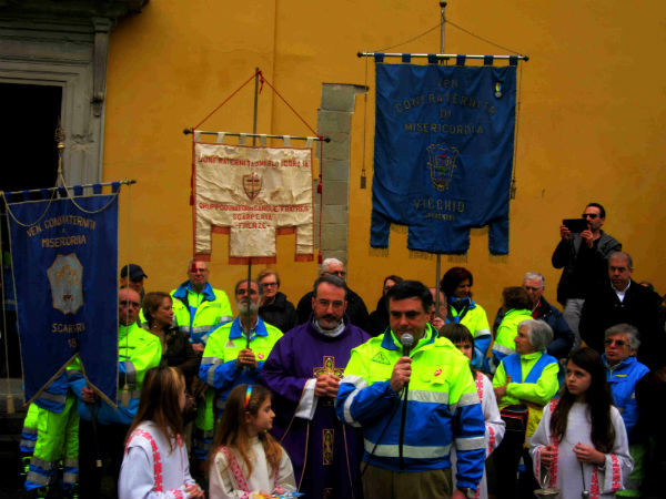 Nuovo automezzo attrezzato della Misericordia di Scarperia