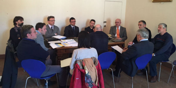 Amministratori riuniti per la gestione del reticolo idrogeologico