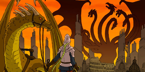 Draghi nel cielo di Roma. Fantasy e fantascienza si fondono