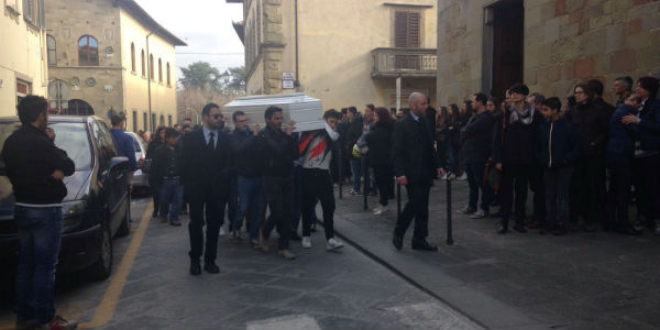 Borgo. L'ultimo saluto per Niccolò