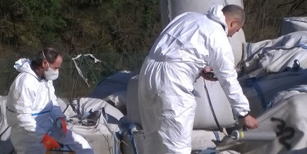 Radioattività? Analisi in corso a Paterno, le foto del sopralluogo