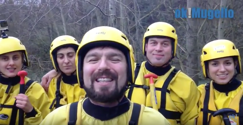Successo per Sentieri Blu in Mugello. Sul gommone anche il Sindaco Passiatore
