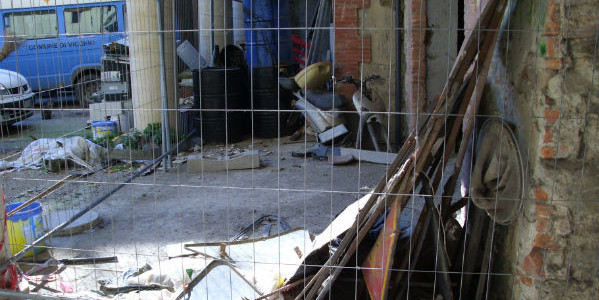 Degrado al cantiere comunale? Foto del giorno