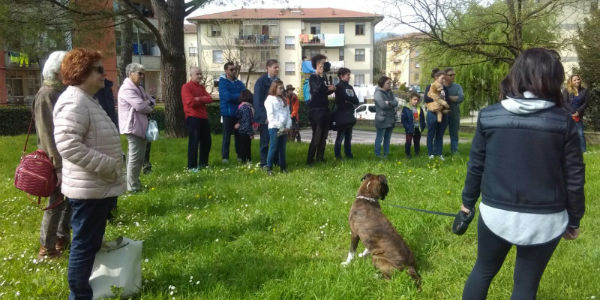 Inaugurata l'area cani a Barberino. Foto del giorno