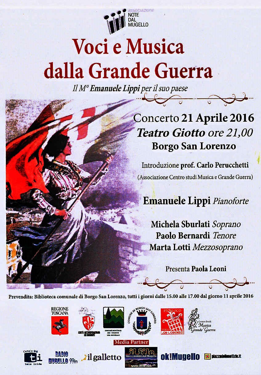 Voci e musica dalla Grande Guerra con Emanuele Lippi