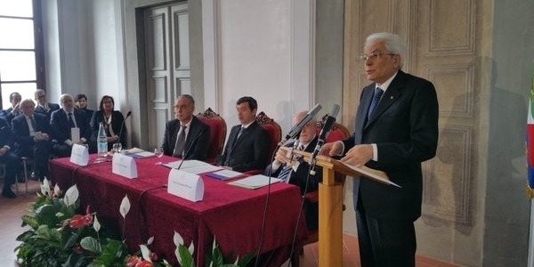 Mattarella a Firenze, parla di lotta alla corruzione e magistratura