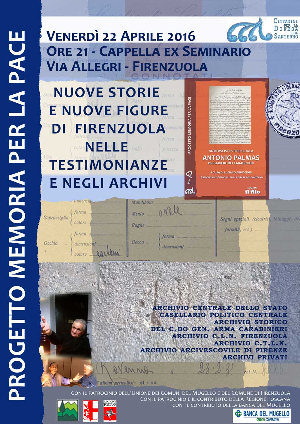 Memoria per la Pace. Presentazione archivio storico Firenzuola